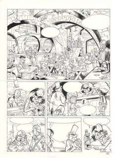 Krings, Jean-Marc | Krings, Jean-Marc - Planche originale - Bob et Bobette (Hommage) T3 - Le Reboutant rebouteux - (2019) | Catawiki