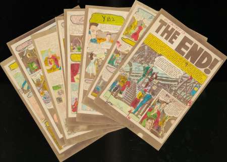 Wood - "THE END", Weird Fantasy #13 8 Pg Story SP (1952) | Russ Cochran