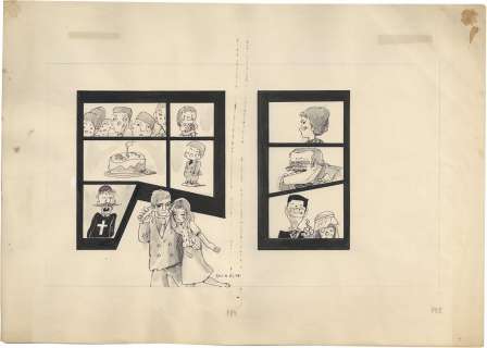 Shinji Nagashima handwritten manuscript "Koibito-tachi no Ehon" | Mandarake (Big Web)