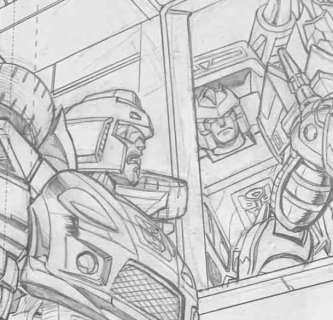 Original Botcon 2012 Comic. Kick off, Rad, Warpath, Metalhawk, Tracks | Unreal Books