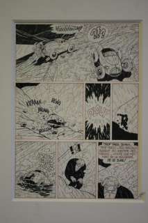 Colman. Stéphane. (Né En 1961). - COLMAN. Stéphane. . Encre de Chine noire pour la planche 15 de cette&h