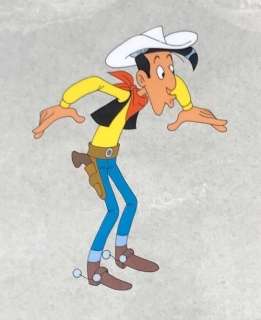 Morris & Studio Belvision | Lucky Luke - 4 Original Production Cels - "Daisy Town" - (1971) | Catawiki