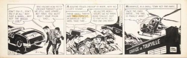 Frank Robbins | Johnny Hazard, strip du 06-15-1966 | Galerie 9ème Art