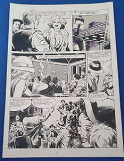 Mauro Laurenti - Mauro Laurenti - supllemento Flash N° 20 - original page "Esplosivo" - Page volante - Exemplaire unique - (1989)