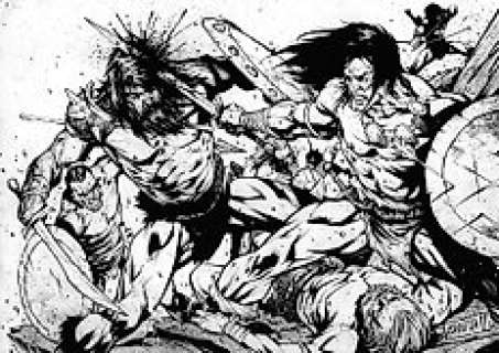 AGUSTIN PADILLA - Conan le Barbare - Original Artwork - Exemplaire unique (2023)