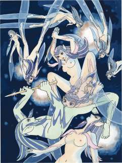 Satoru Ozawa Hand-Drawn Illustration "Earth Rebirth"