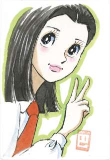 Pariso Hand-Drawn Color Illustration "I’m Absent Today" | Mandarake (Big Web)