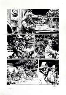 Carnevale, Massimo | Carnevale, Massimo - tavola originale - Tex albo speciale n. 36 "La vendetta delle ombre" | Catawiki