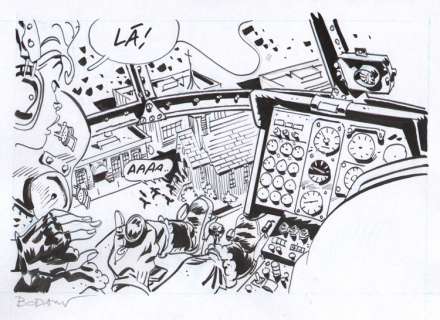 Denis Bodart - Original #27: Chastity Blaze Panel