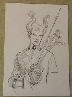 Marini, Enrico | Marini, Enrico - Dessin original - Le Mignon à l’épée - (2019) | Catawiki