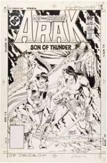 Arak Son of Thunder Original Art For Sale ComicArtTracker