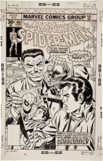 John Romita Sr. and Frank Giacoia Amazing Spider-Man #169 Cover Original Art (Marvel, 1977). You say you want a - | Heritage