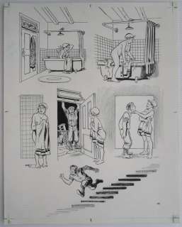 Eisner, Will | Will Eisner - Original Page in Ink (p.165) - To the heart of the storm - (1991) | Catawiki