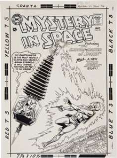 Carmine Infantino and Murphy Anderson Mystery in Space #83 Cover Original Art (DC, 1963). When’s the last time - | Heritage