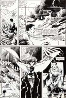 Barry Windsor-Smith Uncanny X-Men #186 "Lifedeath" Page 5 Original Art (Marvel, 1984). Storm and -