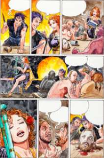 Milo Manara Neil Gaiman‘s Sandman Endless Nights Page 17 Original Art (undated). Well-known for his stunning -