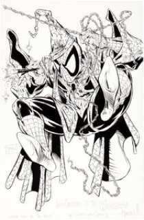 Todd McFarlane Wizard the Comics Magazine #1 Spider-Man Cover Original Art (Wizard, 1991). In 1990, there was no - | Heritage