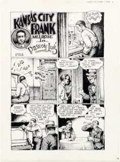 Robert Crumb CoEvolution Quarterly #18 Complete 4-Page Story "Kansas City Frank in Pass the Jug" Original - | Heritage