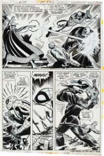 John Romita Sr. Amazing Spider-Man #109 Page 17 Doctor Strange Original Art (Marvel, 1972). Doctor Strange - | Heritage