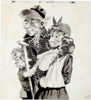 Wally Wood MAD #25 "They Built Their Dream-House Singlehanded" Illustration Original Art Group - | Heritage