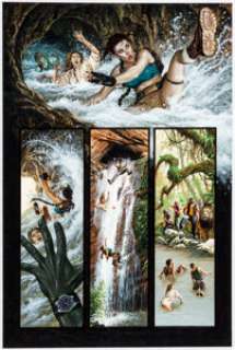 Joe Jusko Tomb Raider: The Greatest Treasure of All #1 Page 32 Original Art Panel (Image, 2005). Lara Croft -
