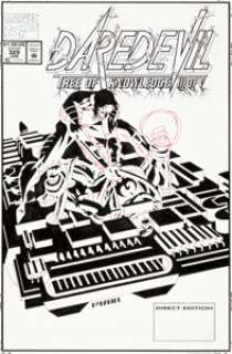 Scott McDaniel Daredevil #329 Cover Iron Fist Original Art (Marvel, 1994). Scott McDaniel engineered a -