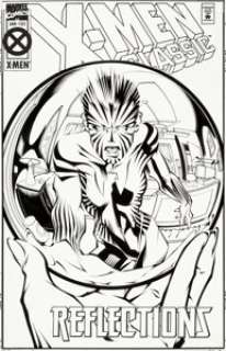 Brian Stelfreeze X-Men Classic #103 Cover Original Art (Marvel, 1995). Rachel Summers, aka Phoenix -