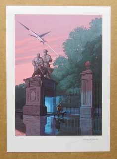 François Schuiten / Laurent Durieux | Blake & Mortimer - Estampe ex. E.A. - Blake et Mortimer - Fête de la BD de Bruxelles 2019 - Page volante - (2019) | Catawiki