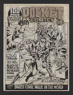 POCKET COMICS Issue #4 Cover | ComicConnect