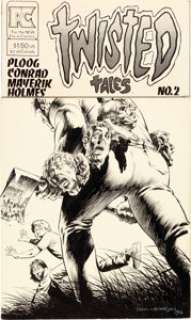 Bernie Wrightson Twisted Tales #2 Cover Original Art (Pacific Comics, 1983). Upstart independent publisher - | Heritage