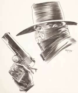 Michael Kaluta The Shadow Illustration Original Art (c. 1990s). The definitive modern-day Shadow  artist - | Heritage