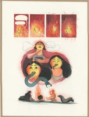 Karine Bernadou | Elsie A, Planche 43 | Galerie 9ème Art