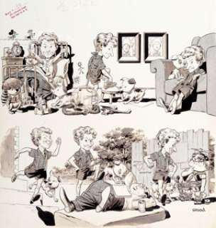 Wally Wood MAD Magazine #42 "I’m Five!" Complete 3-Page Story Danny Kaye Original Art (EC, 1958). - | Heritage