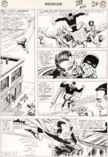 Murphy Anderson Showcase #55 Story Page 20 Hourman and Doctor Fate Original Art (DC, 1965). "Solomon -
