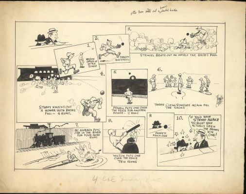 Original Newspaper Illustration Art (1920s) | Russ Cochran