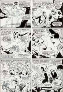 Werner Roth and John Tartaglione X-Men #33 Story Page 8 Cyclops and Marvel Girl Original Art (Marvel, 1967). Scott -