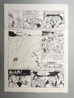 Léturgie, Simon | Léturgie, Simon - Planche originale - Spoon et White T6 - XXL - (2005) | Catawiki