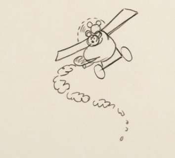 Plane Crazy Mickey Mouse and Minnie Mouse Animation Drawing (Walt Disney, 1928-29). The Mickey Mouse short - | Heritage