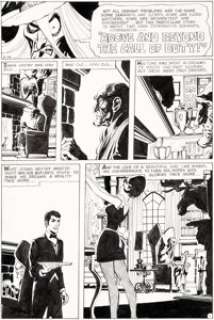 Neal Adams and Sergio Aragones Witching Hour #8 Complete 6-Page Story "Above and Beyond the Call of Duty!" Origina... (Total: 6 Original Art)