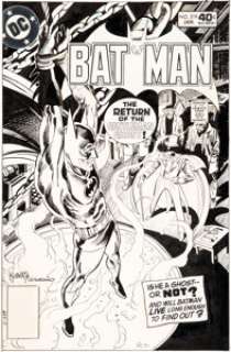 Joe Kubert and Dick Giordano Batman #319 Cover Original Art (DC, 1980).... | Heritage