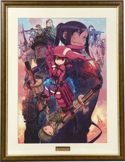 Kouhaku Kuroboshi Color Reproduction Illustration "Gun Gale Online" | Mandarake (Big Web)