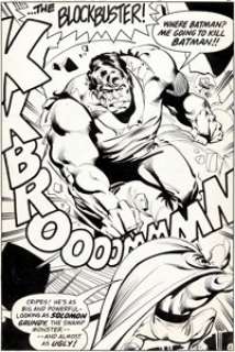  - Mike Vosburg and Bob Smith Secret Society of Super-Villains #15 Splash Page 6 Original Art (DC, 1978)....