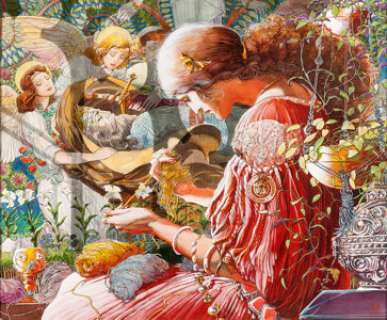 Barry Windsor-Smith Opus #1 Cover Painting "Dreams/A Dream of Olden Days" Original Art (1980).... | Heritage