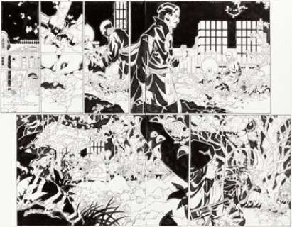  - Chris Bachalo, Al Vey, and Victor Olazaba Doctor Strange #19 Pages 9 and 10 Original Art (Marvel, 2017).... (Total: 2 Original Art)