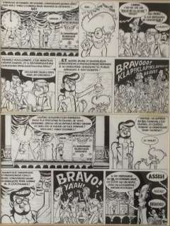 Devos, Jacques | Devos, Jacques - Originele pagina - Génial Olivier - Aphorismes et proverbes - (1975) | Catawiki