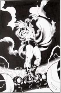 Ed McGuinness and Dexter Vines X-Men #13 Cover Original Art (Marvel Comics, 2011)....