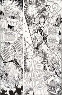 Erik Larsen Spider-Man #23 Story Page 14 Original Art (Marvel, 1992)....