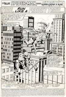 Kerry Gammill and Mike Esposito Marvel Team-Up #119 Splash Page 1 Original Art (Marvel, 1982)....