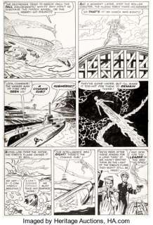 Jack Kirby and Dick Ayers Strange Tales #101 Story Page 12 Human Torch Original Art (Marvel, 1962). A whole - | Heritage