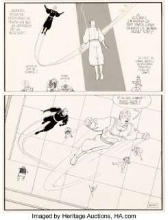 Moebius Major Fatal, Le Garage Hermétique Planche 102 (Métal Hurlant, 1979). Une quasi-pleine page - | Heritage